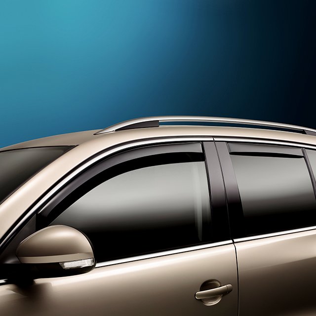 vw tiguan wind deflectors