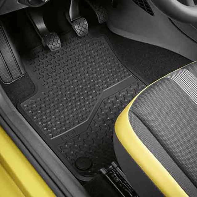 vw up rubber mats